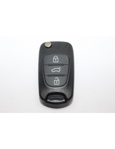 Mando Hyundai/Kia 3 Botones Modelo Plegable, Perfil TOY40